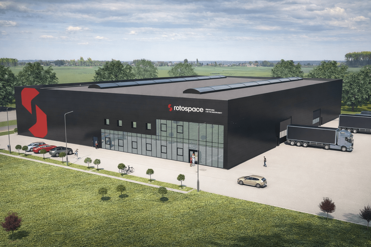 Wizualizacja budynku 1